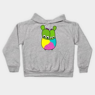 Cute Cactus Design #214: Cacti Bunch In A Nice Pot Kids Hoodie